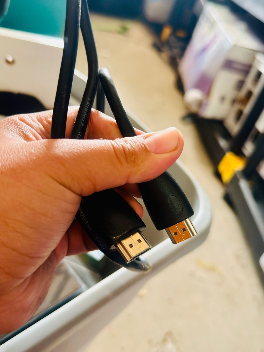 HDMI Cable - Black - Electronics Accessories